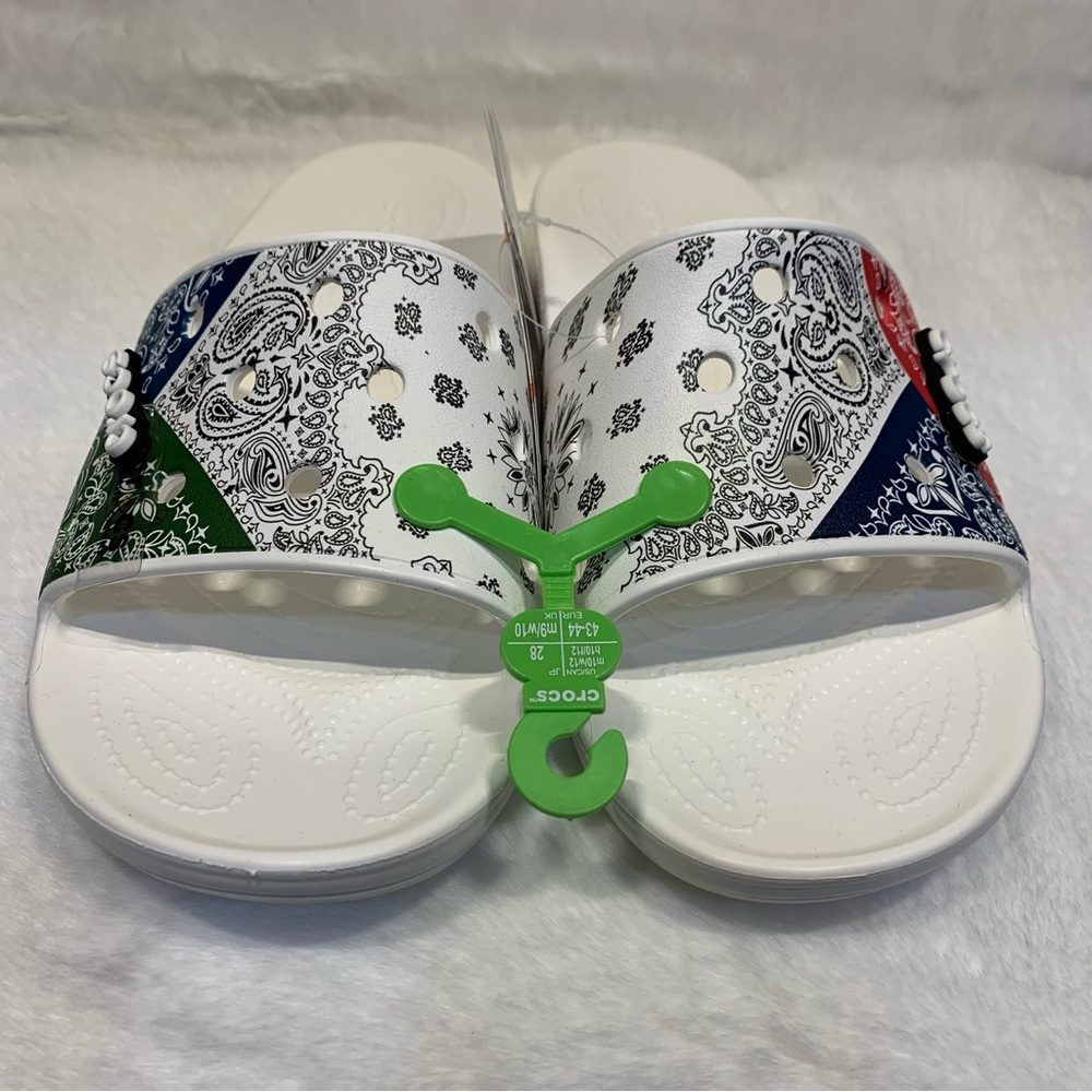 Classic CROCS Bandana Unisex Slides-
Size Men 10 (12 Women's)